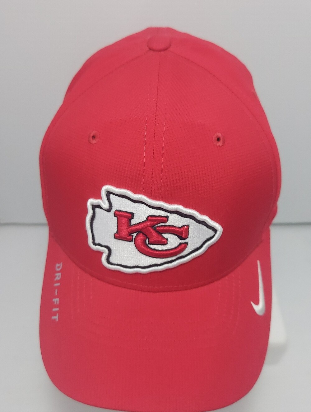 Kansas City Chiefs Red Nike Dri-Fit Stretch-Fit OSFM Cap NFL